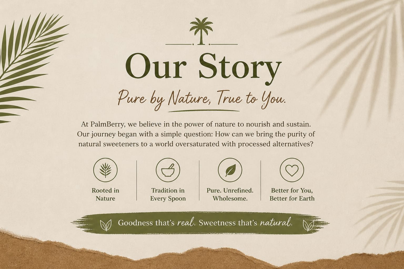 Our Story - Pure by Nature, True to You